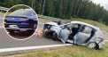 Na S7 Jarosław W, kierując volkswagenem (kółko), miał celowo i złośliwie zajechać drogę rodzinie, podróżującej seatem (główne zdjęcie)
