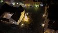 Na starówce rozświetlona została pokaźnych rozmiarów choinka
