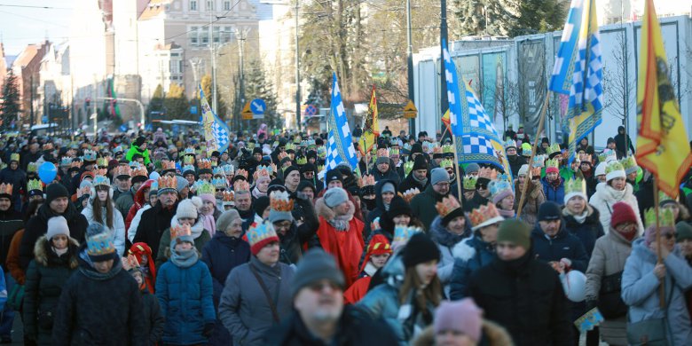 Orszak Trzech Króli 2025 w Olsztynie. Przejdą pod hasłem 