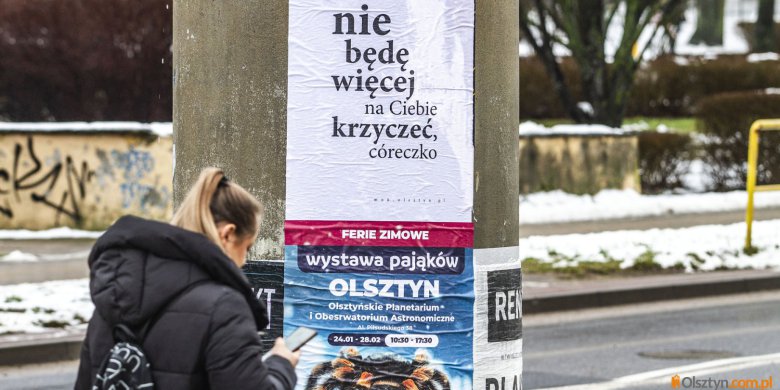 Przekaz, który porusza serca. Tajemnicza akcja w Olsztynie