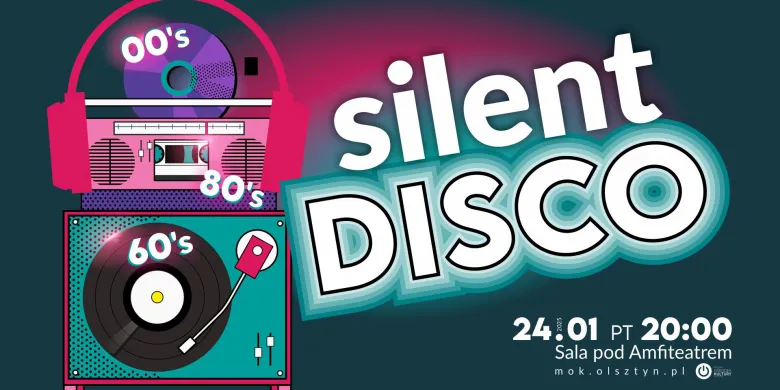 Cisza, która rozkręca parkiet. MOK Olsztyn zaprasza na Silent Disco!