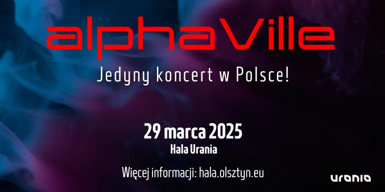 Koncert zagranicznej gwiazdy w Olsztynie! Zespół Alphaville wystąpi w Uranii [WIDEO]