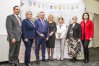 Starosta olsztyński, Andrzej Abako (trzeci z lewej) zaprosił samorządowców z powiatu, aby omówić sytuację związaną z aneksją gminy Purda przez władze Olsztyna