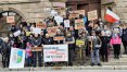 Mieszkańcy gminy Purda protestowali przeciwko planom władz Olsztyna, które chcą przejąć ich grunty