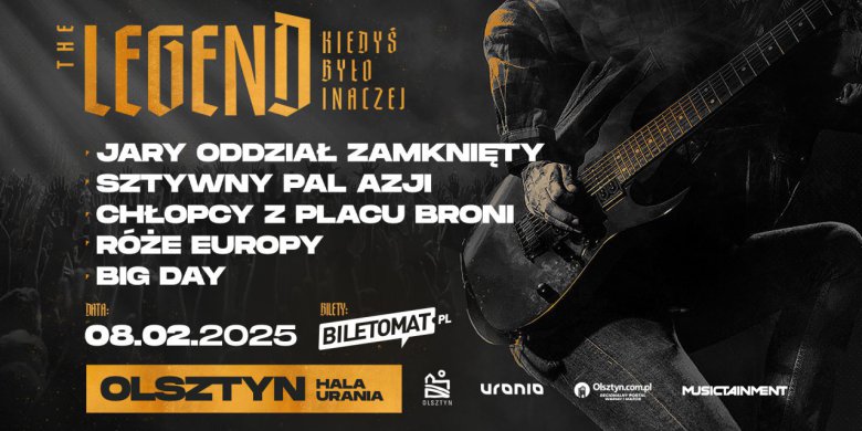 Legendy rocka już w sobotę w hali Urania!