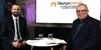 Artykuł: Prezydent Olsztyna o scenie na Targu Rybnym, "dziurze" przed Wysoką Bramą, gminie Purda i podcastach w ratuszu [WIDEO]