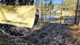 Zamiast nowoczesnego campingu jest bałagan. Co dalej z terenem przy jeziorze Ukiel?