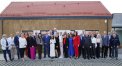 Wspólne zdjęcie sołtysów z gminy Dywity wraz ze starostą, Andrzejem Abako