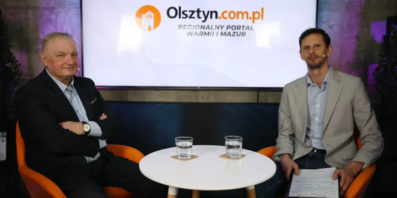 Andrzej Bogusz, prezes Arbetu o zabudowie miejskiej, wysokościowcach i poszerzaniu granic Olsztyna [WIDEO]