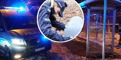 Artykuł: Olsztyn. 56-latka zasnęła na przystanku. Przed wychłodzeniem chroniła ją sterta kurtek