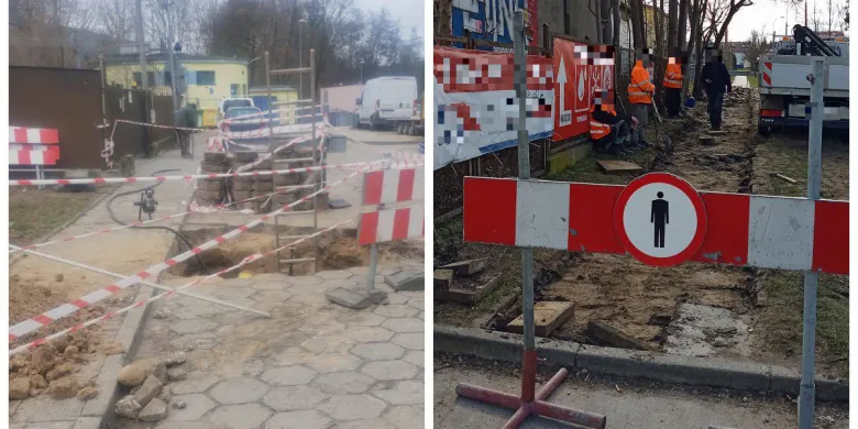 Kierownicy robót w Olsztynie z mandatami. Straż miejska po stronie pieszych [ZDJĘCIA]