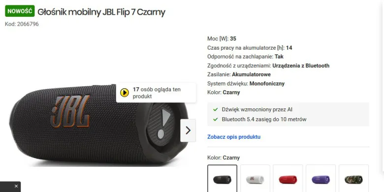 JBL Flip 7 - Idealny towarzysz wiosennych przygód i imprez plenerowych