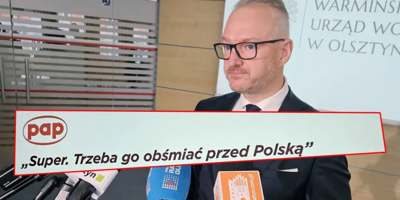 Lokalna dziennikarka PAP o wojewodzie: "Obśmiać przed Polską". Radosław Król reaguje