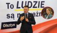 Kandydat na prezydenta RP, Szymon Hołownia odwiedził w piątkowy wieczór Olsztyn