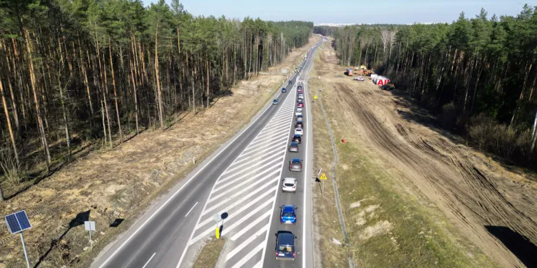 Zamknięcie wylotu z Olsztyna na Warszawę później niż zakładano. Padł termin