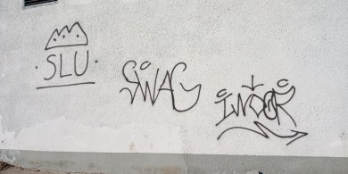 Artykuł: SLU dla niego trzy litery święte? Młody grafficiarz uciekał przed strażą miejską w Olsztynie