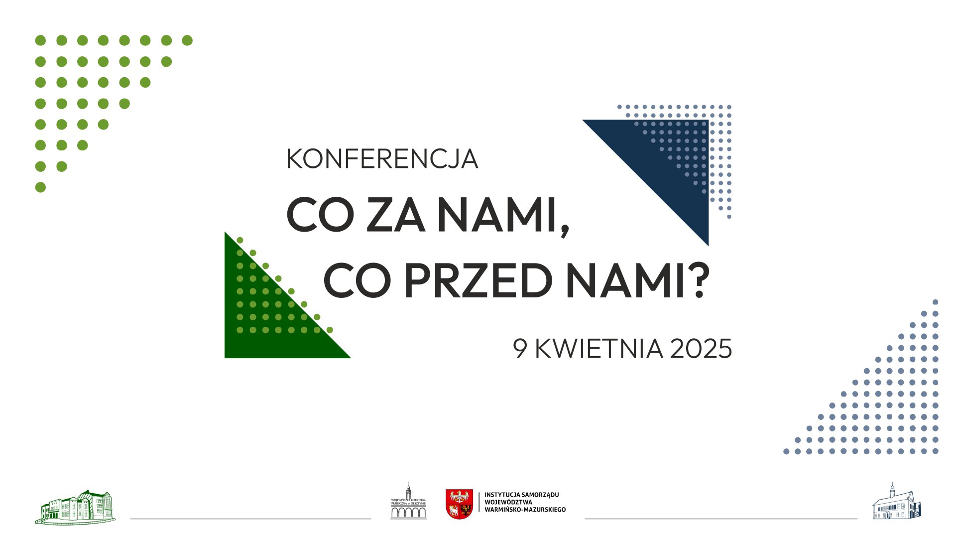Konferencja Wojewódzkiej Biblioteki Publicznej w Olsztynie - "Co za nami, co przed nami?"