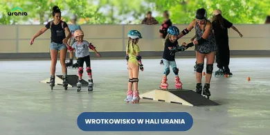 Rolkowisko/Wrotkowisko w Hali Urania ponownie otwarte – aktywna rozrywka dla całej rodziny!