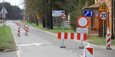 Linia nr 129 pojedzie nową trasą. Od soboty zamknięcie wyjazdu na Warszawę [ZDJĘCIA, AKTUALIZACJA]