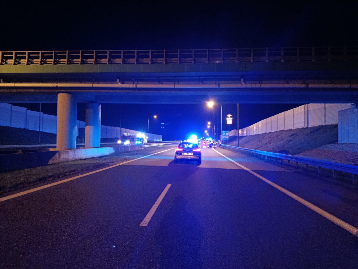 Zeskoczyła z wiaduktu na ekspresówkę? Tragedia na S7 między Ostródą a Elblągiem