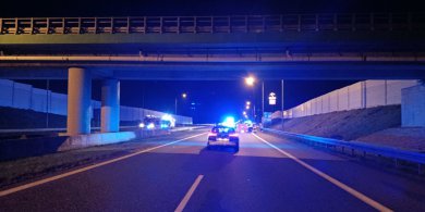 Artykuł: Zeskoczyła z wiaduktu na ekspresówkę? Tragedia na S7 między Ostródą a Elblągiem