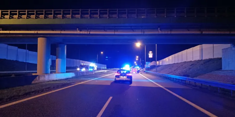 Zeskoczyła z wiaduktu na ekspresówkę? Tragedia na S7 między Ostródą a Elblągiem