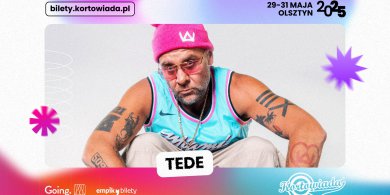 Artykuł: Nowe wieści od organizatorów Kortowiady - Tede zagra nad Jeziorem Kortowskim
