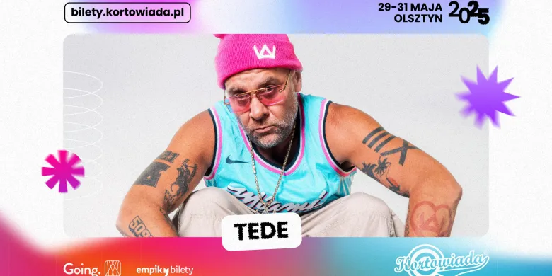 Nowe wieści od organizatorów Kortowiady - Tede zagra nad Jeziorem Kortowskim