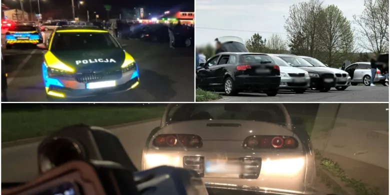 Zloty fanów motoryzacji w regionie. Posypały się mandaty