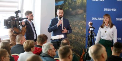Artykuł: Prezydent Olsztyna Robert Szewczyk spotkał się z mieszkańcami gminy Purda [ZDJĘCIA]