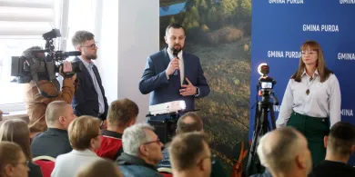 Prezydent Olsztyna Robert Szewczyk spotkał się z mieszkańcami gminy Purda [ZDJĘCIA]