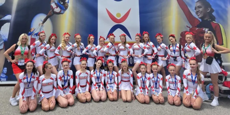 Cheerleaderki z Olsztyna są w światowej czołówce i liderkami w Europie!