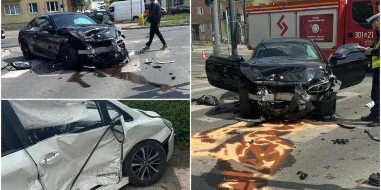 Wielkie "bum" przy Skwerze Wakara. 73-latek posłał żonę do szpitala