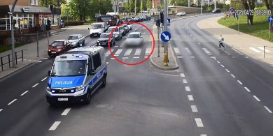 Artykuł: Jechali "na bombach" przez Olsztyn, żeby pomóc kobiecie w ciąży [WIDEO]