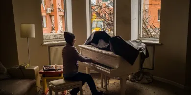 Laureat World Press Photo z wystawą w Olsztynie. Widziałem zgliszcza Babilonu