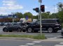 Pod Galerią Warmińską zderzyły się dwa samochody osobowe