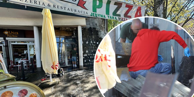 Kto podpalił restaurację w Ostródzie, w której gościł kandydat na prezydenta? Mamy nagranie! [WIDEO]