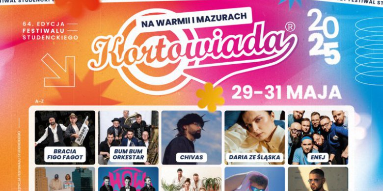 Muzyczne emocje w najpiękniejszym miasteczku studenckim w Polsce - Kortowiada 2025 nadchodzi!