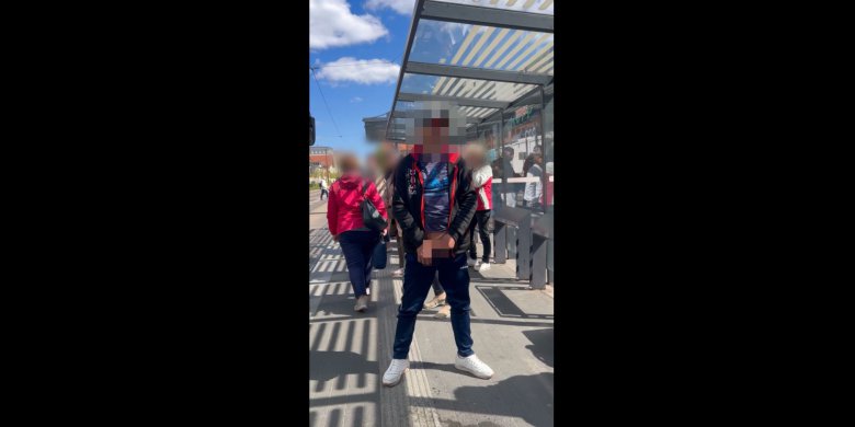 Obsceniczne sceny w samym centrum Olsztyna [WIDEO]