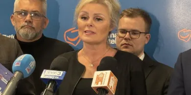 Ewa Kaliszuk (KO) o Karolu Nawrockim: Powinien wycofać się z kampanii wyborczej