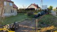 Pijany kierowca potrącił pieszego w Pieckach, a następnie wjechał do rowu