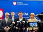 Konferencja prasowa na temat inwestycji w regionie Warmii i Mazur