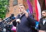 Adrian Zandberg ponownie spotkał się z wyborcami w Olsztynie