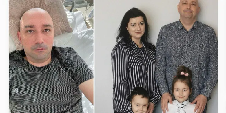 Tata dwójki dzieci walczy o powrót do zdrowia po przeszczepie szpiku. Potrzebne wsparcie