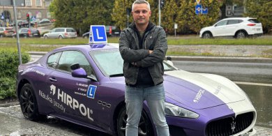 Artykuł: Najszybsza nauka jazdy na świecie? Olsztyński biznesmen oferuje kurs w luksusowym maserati