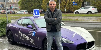 Najszybsza nauka jazdy na świecie? Olsztyński biznesmen oferuje kurs w luksusowym maserati