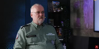 Insp. Tadeusz Możwiłło z WMUCS w Olsztynie o pracy służby celno-skarbowej [WIDEO]