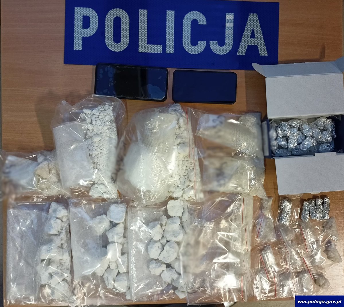 Olsztyn. 38-letni "blokers" z Zatorza miał towaru za 200 tys. zł