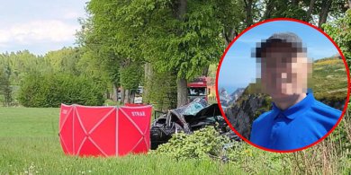 Artykuł: Gmina Morąg. Wiózł kwiaty żonie, kiedy wjechał w niego 21-latek w BMW.  Zginął "najcudowniejszy listonosz"