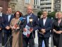 W czwartkowe popołudnie (29 maja) przed olsztyńskim ratuszem odbyła się konferencja prasowa przedstawicieli Koalicji Obywatelskiej. Przed mikrofonem europoseł Jacek Protas